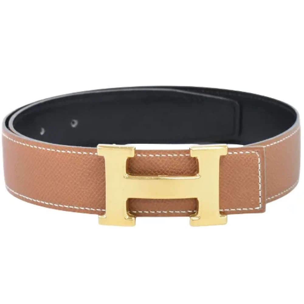 Hermès Vintage Pre-owned Leather belts Brown Dames