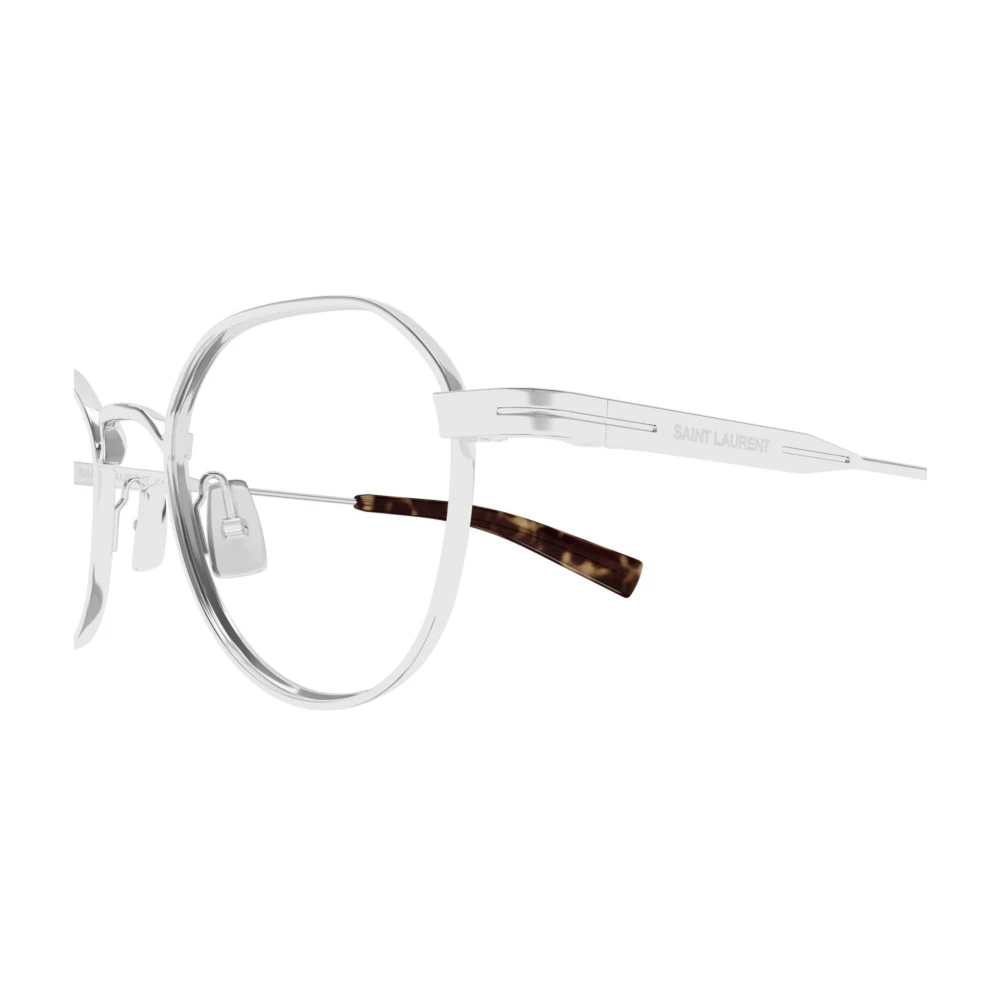 Saint Laurent Zilveren Eyewear Frames SL 730 Gray Dames