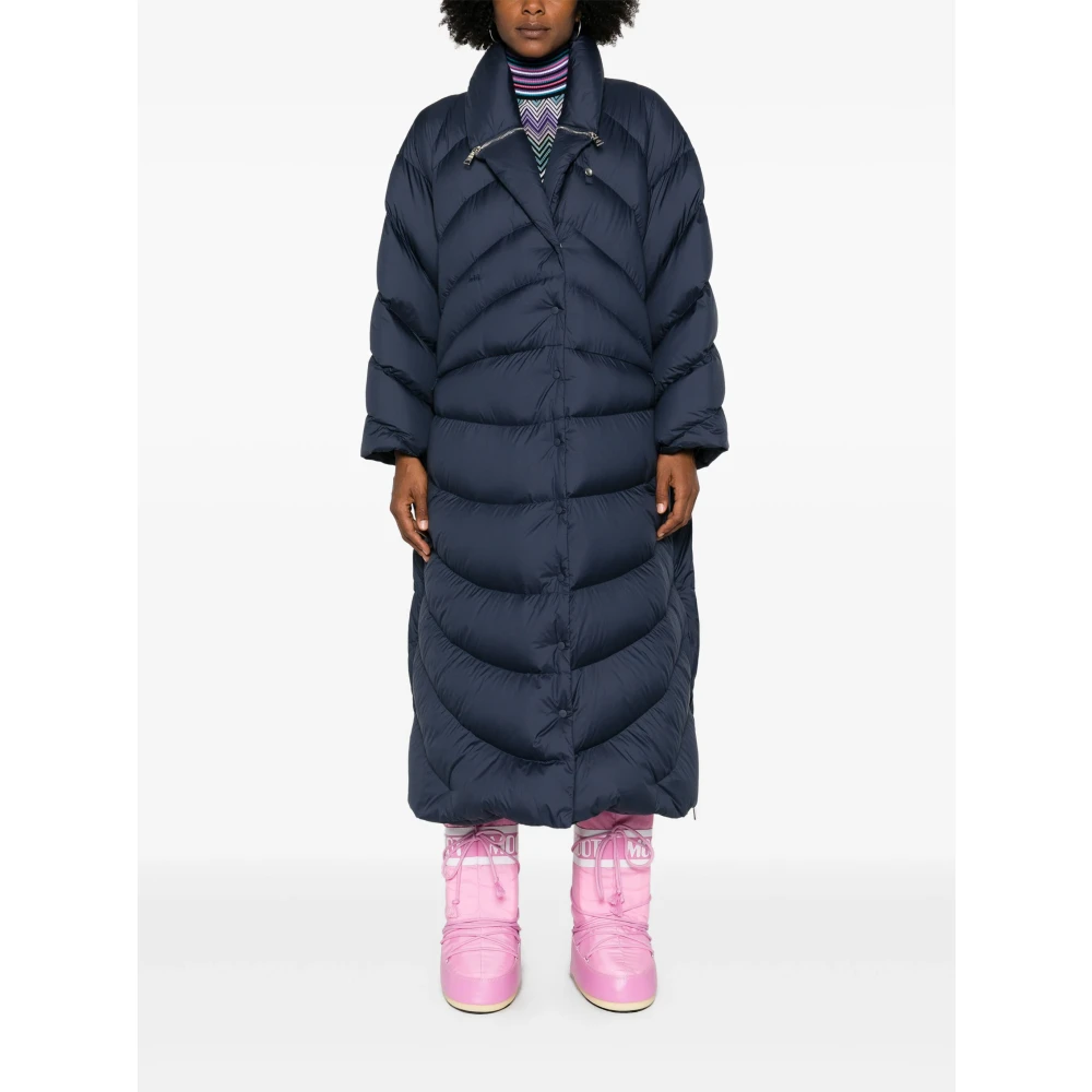 add Pacific Blue Lange Donsjas Blue Dames