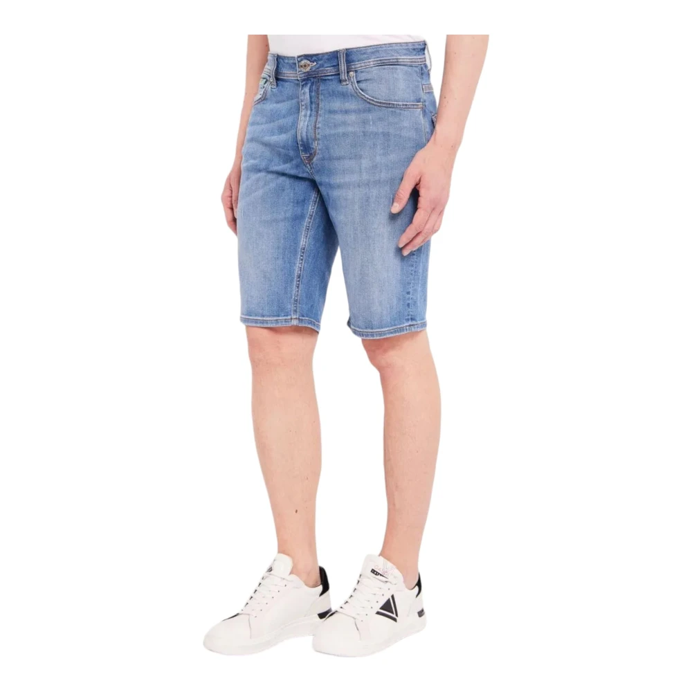 Gaudi Denim Shorts Blue Heren