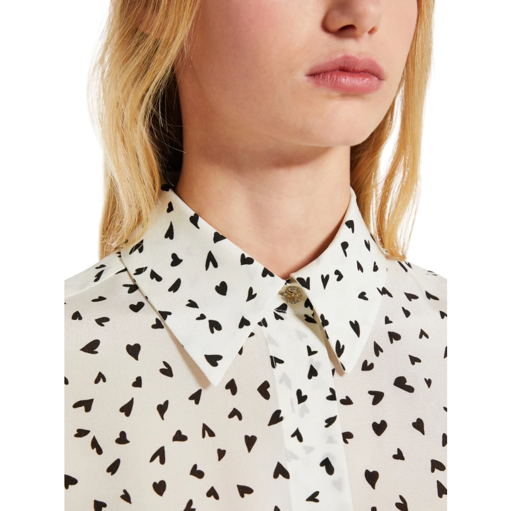 Max Mara Studio Stijlvolle Blouse voor Vrouwen Beige Dames