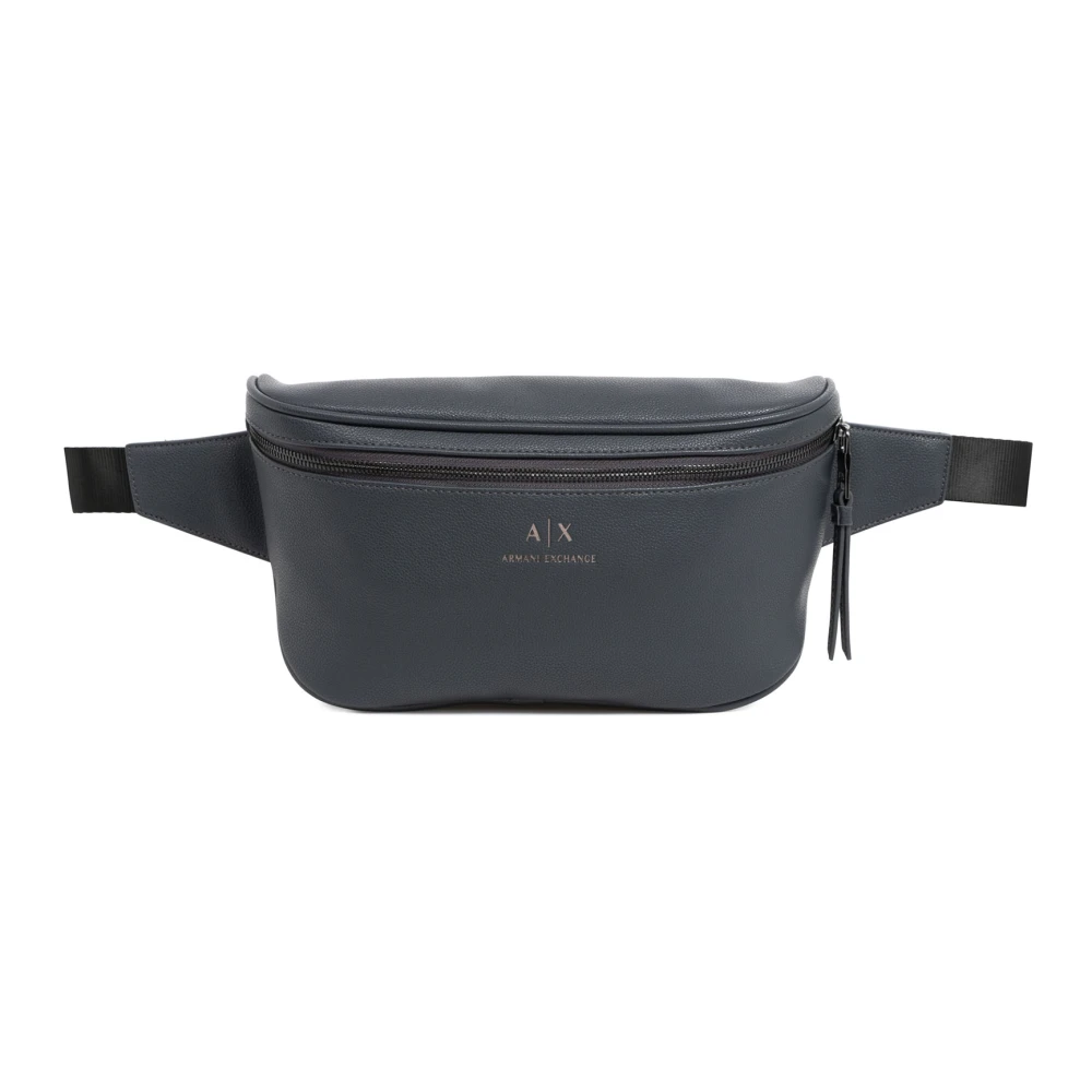 Armani Exchange Stijlvolle heuptas met verstelbare riem Gray Heren