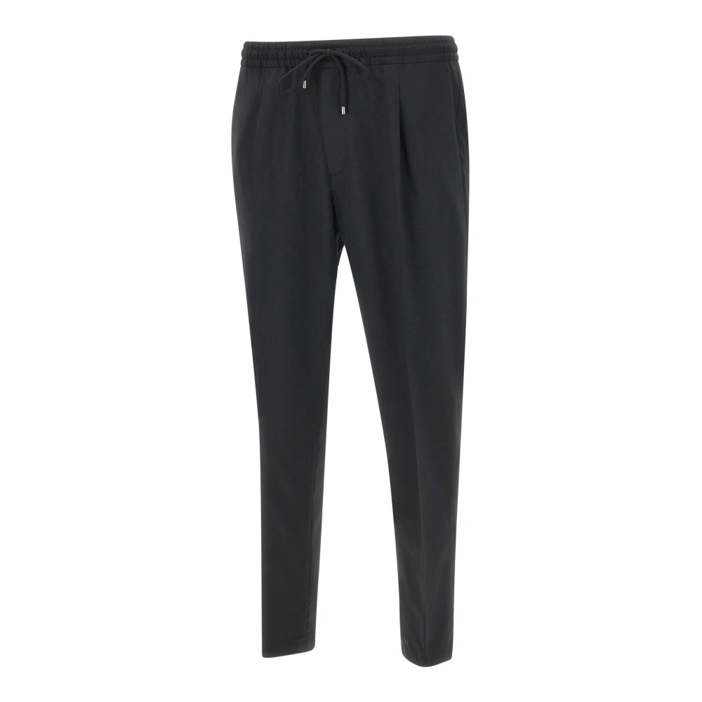 Briglia Wolmix Zwarte Broek Black Heren