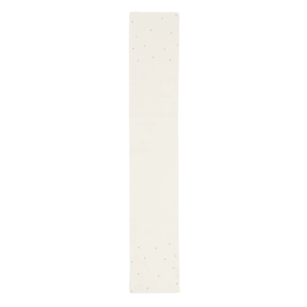 Twinset Crème Sjaal met Applicaties Beige Dames