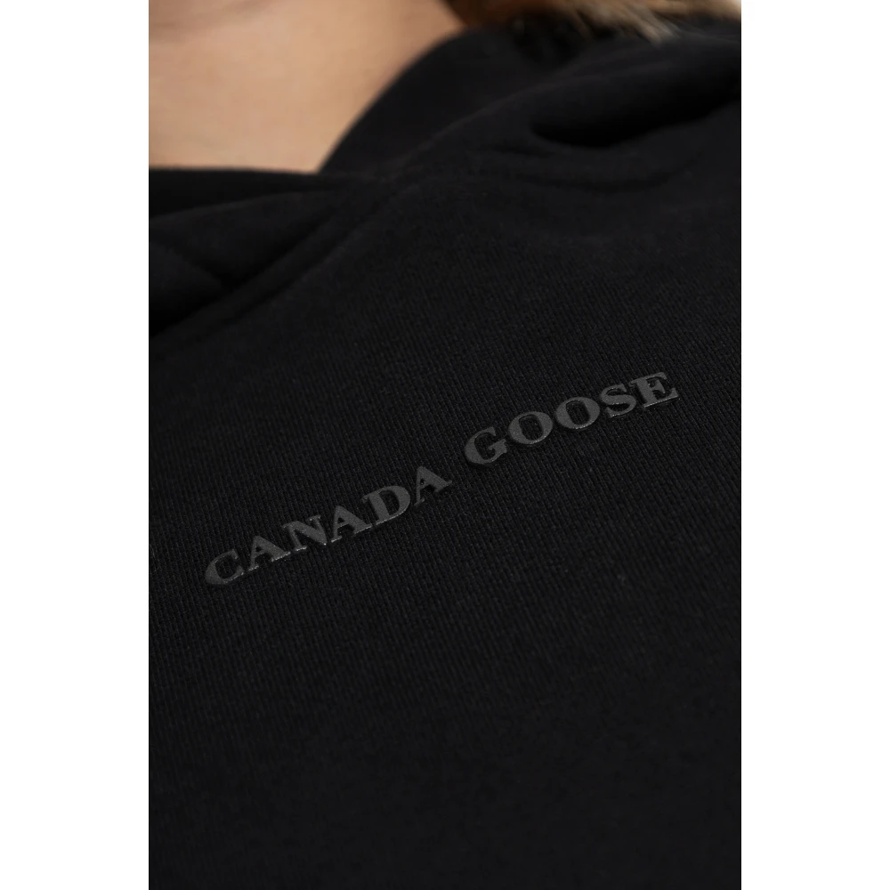 Canada Goose Hoodie Black Dames