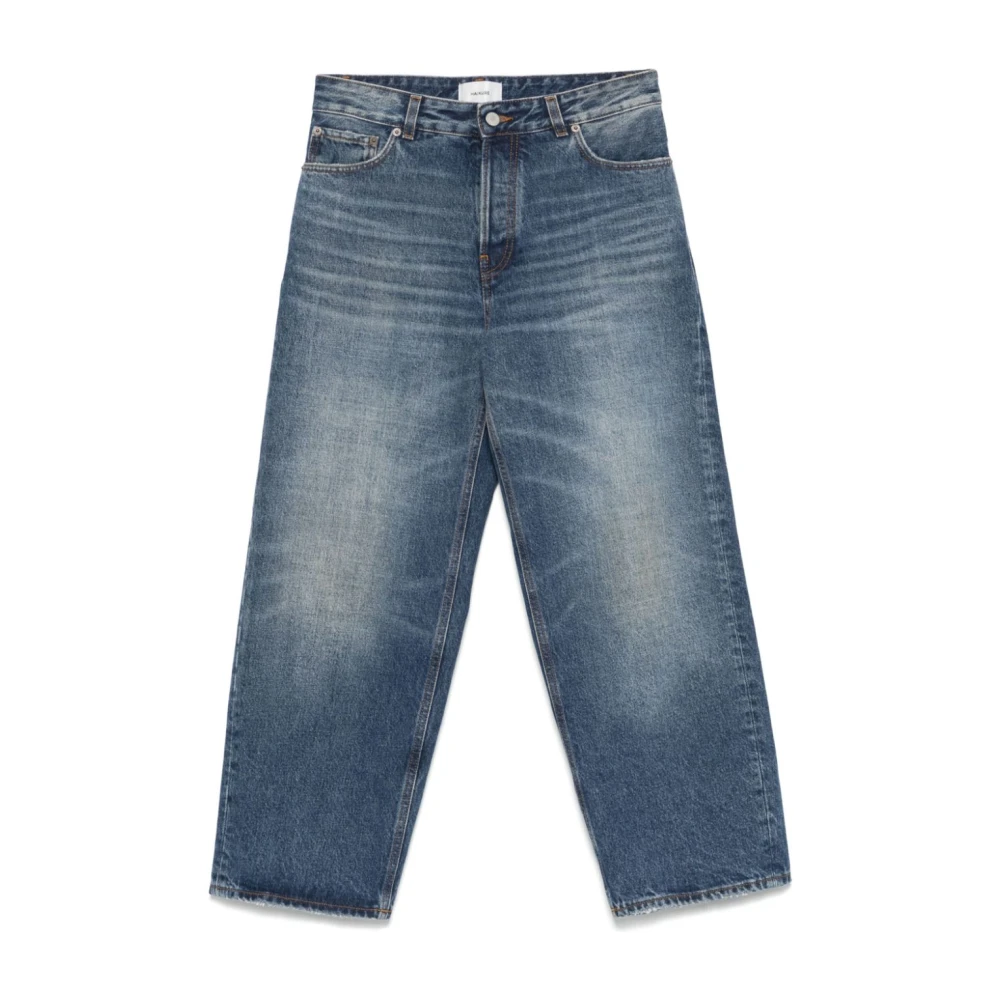 Haikure Straight Jeans Blue Dames