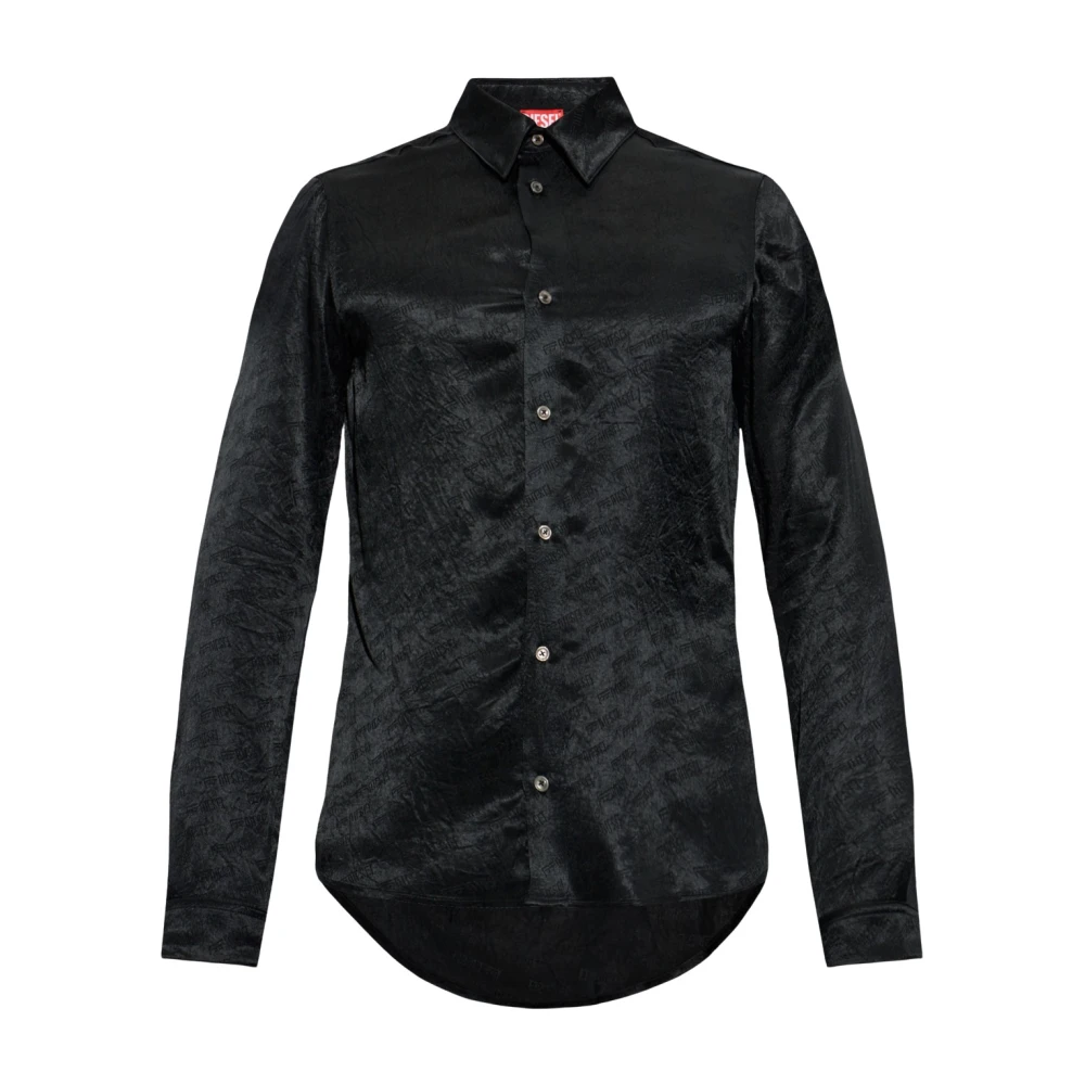 Diesel Uomo Nero Magliette, S, New,