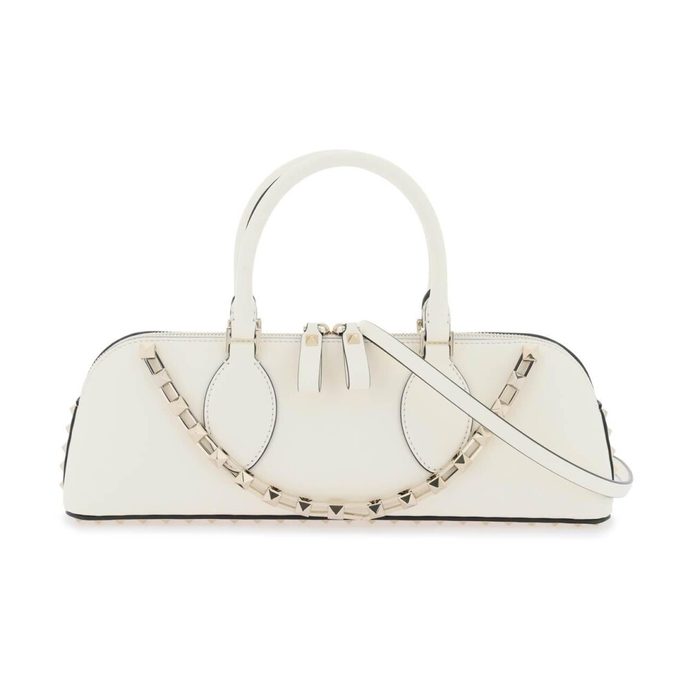 Rockstud Leren Handtas met Studs Valentino Garavani