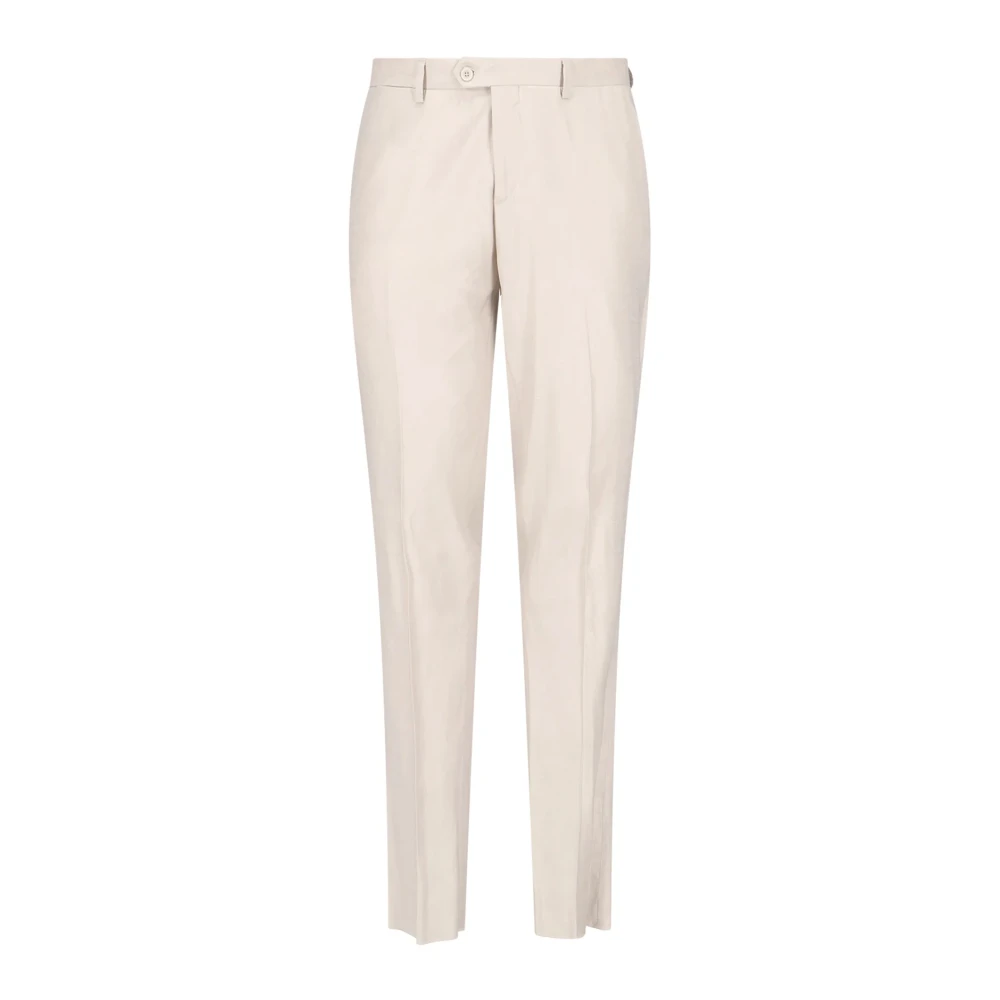 Lardini Beige Jurk met Logo Applicatie Beige Heren