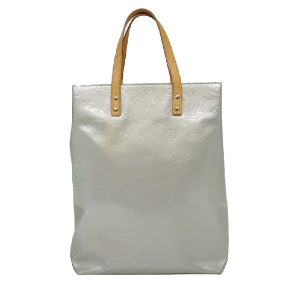 Louis Vuitton Vintage Pre-owned Leather totes Gray Dames