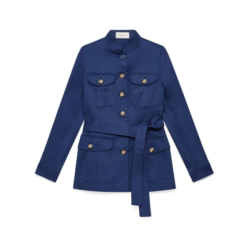 Maliparmi Donna Blu Giacche, Xs, New,