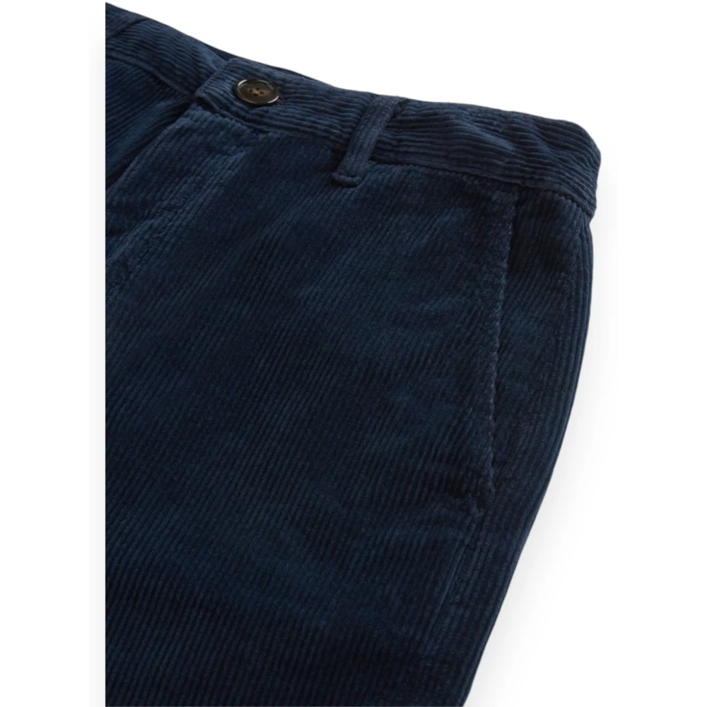 Woolrich Ribfluwelen Broek Blue Dames