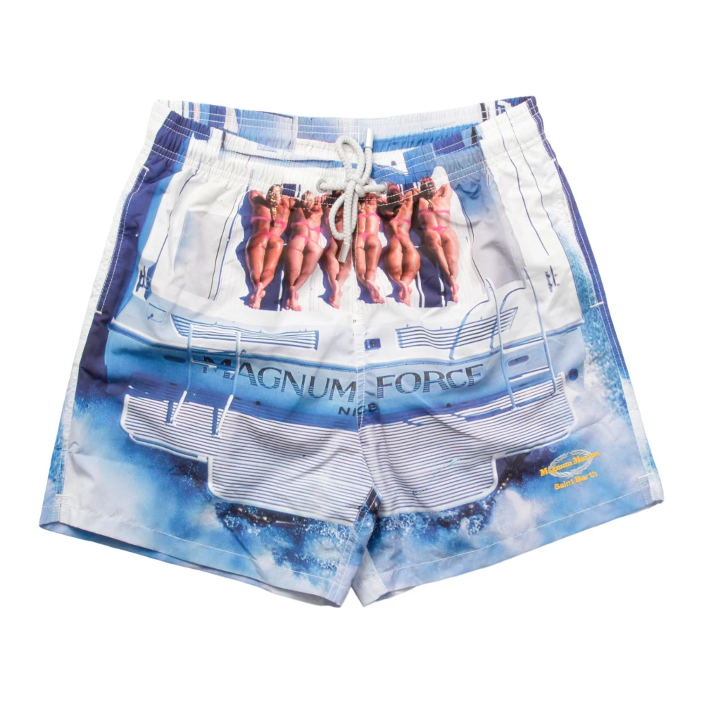 MC2 Saint Barth Stijlvolle Swimshorts Magnum Force 01 Multicolor Heren