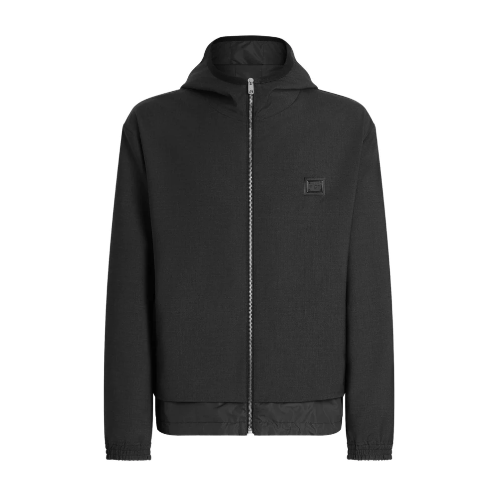 Dolce & Gabbana Uomo Nero Giacche, L, New,