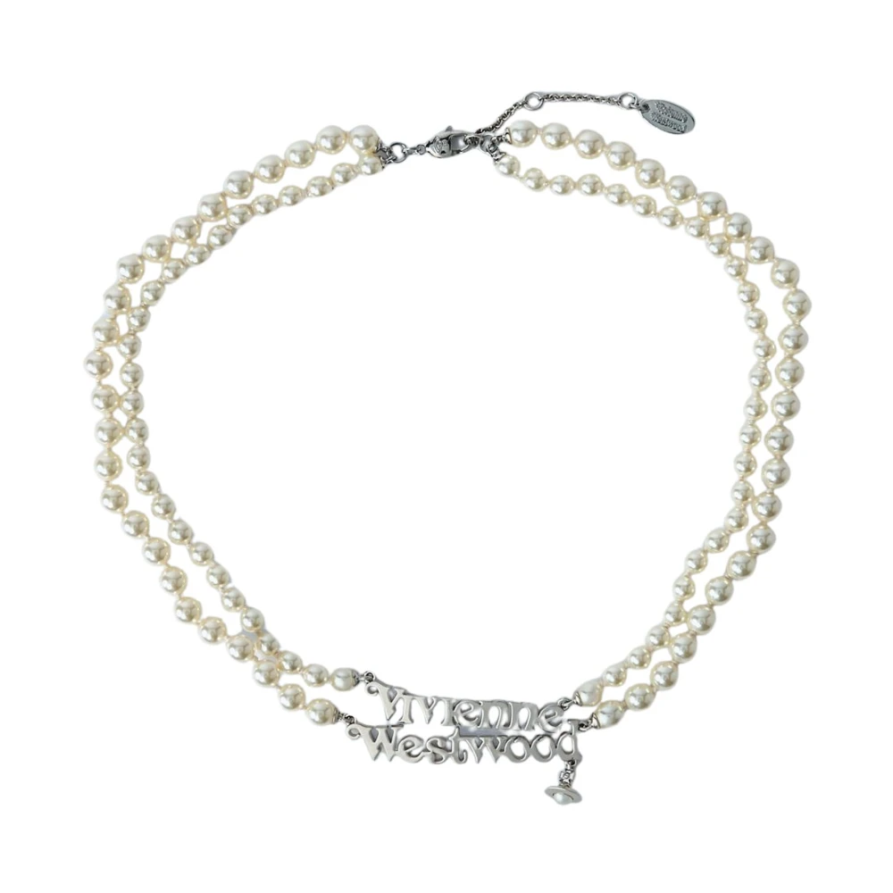 Vivienne Westwood Unisex D'argento - Amelia Necklace, Size: One Size - Immagine 2