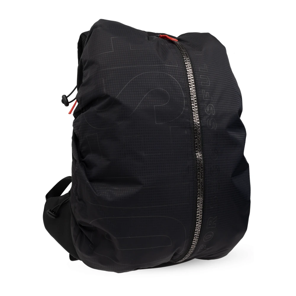 Diesel Rugzak Zip-D Black Unisex