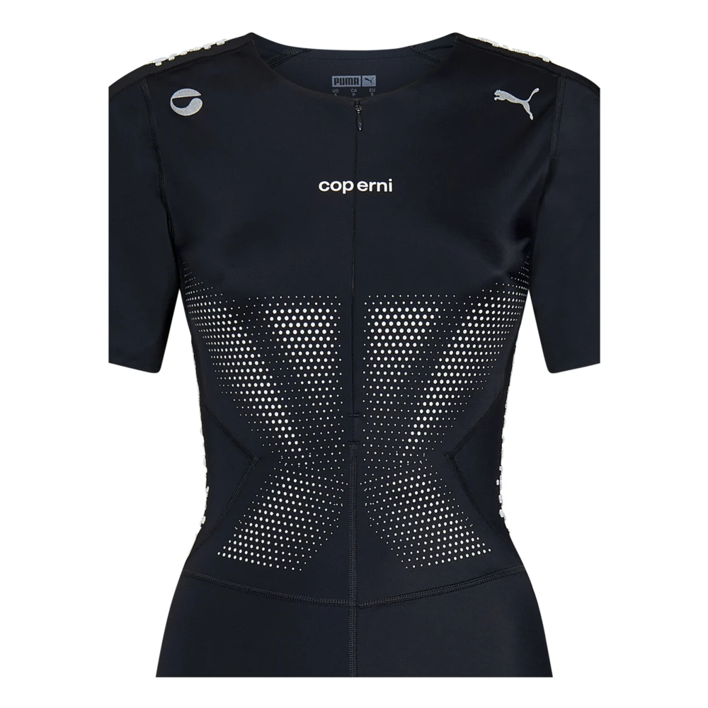 Coperni Zwarte Overall Jurk Moderne Stijl Black Dames