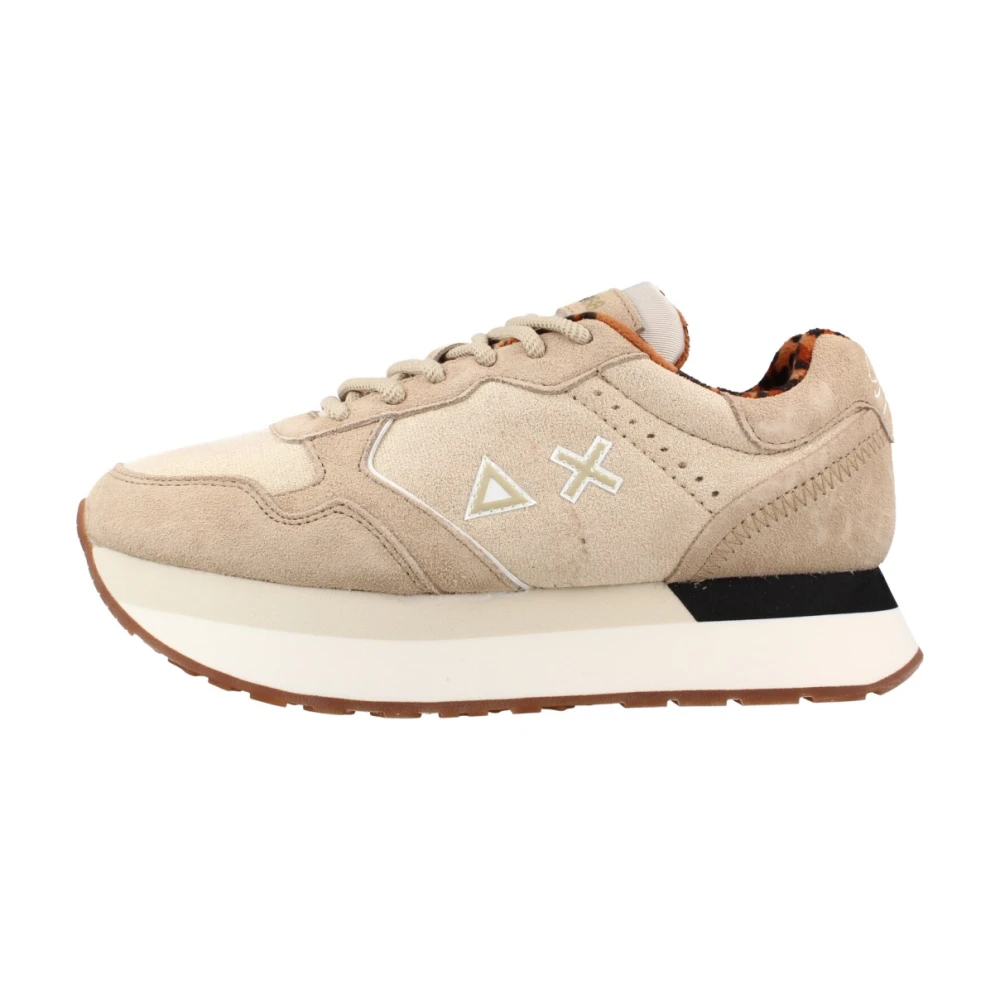 Sun68 Kelly Suede Dames Schoenen Beige