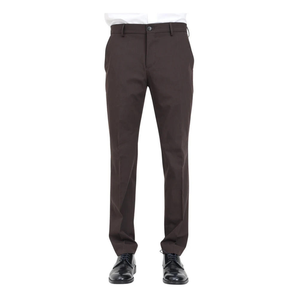 Selected Homme Elegant Brun Slim Fit Byxor Brown, Herr