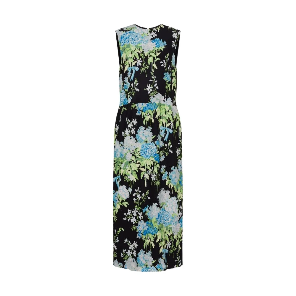Moschino Women's Printed Silk Satin Dress