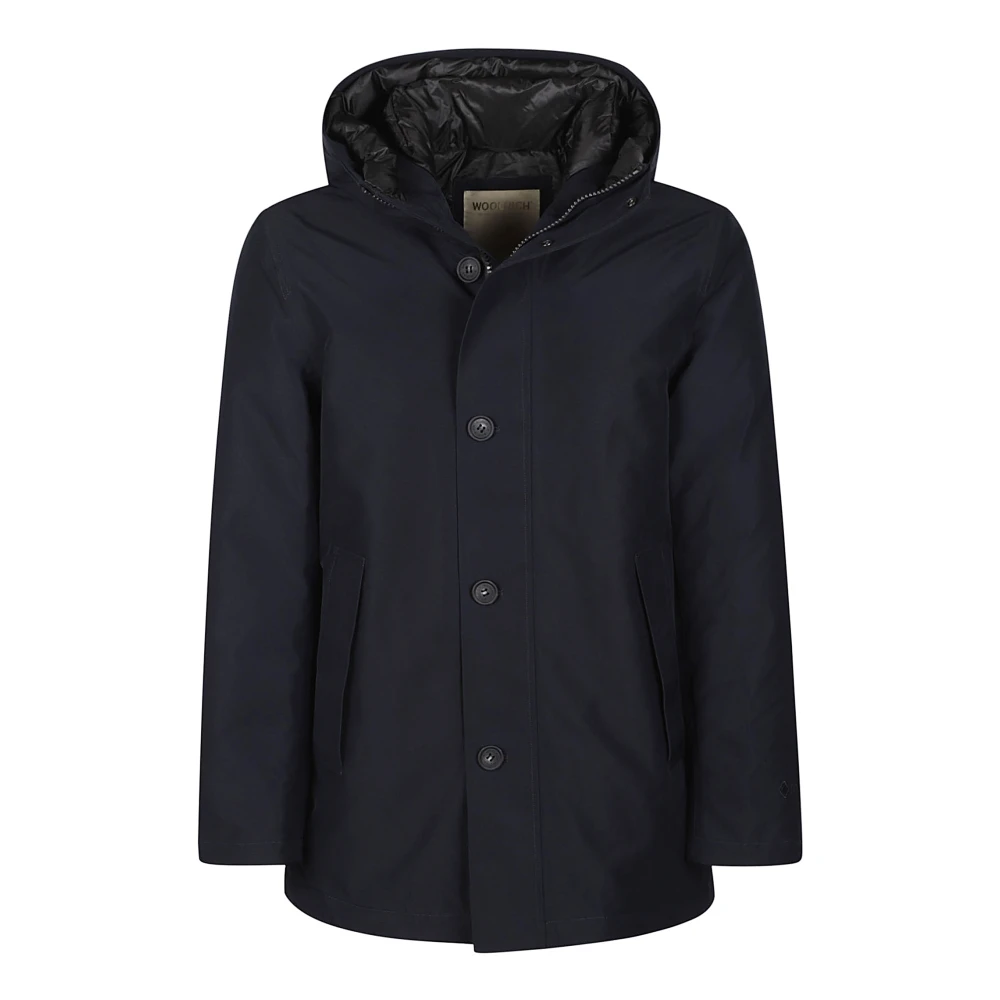 Woolrich Varm Vinter Parkasjacka Blue, Herr