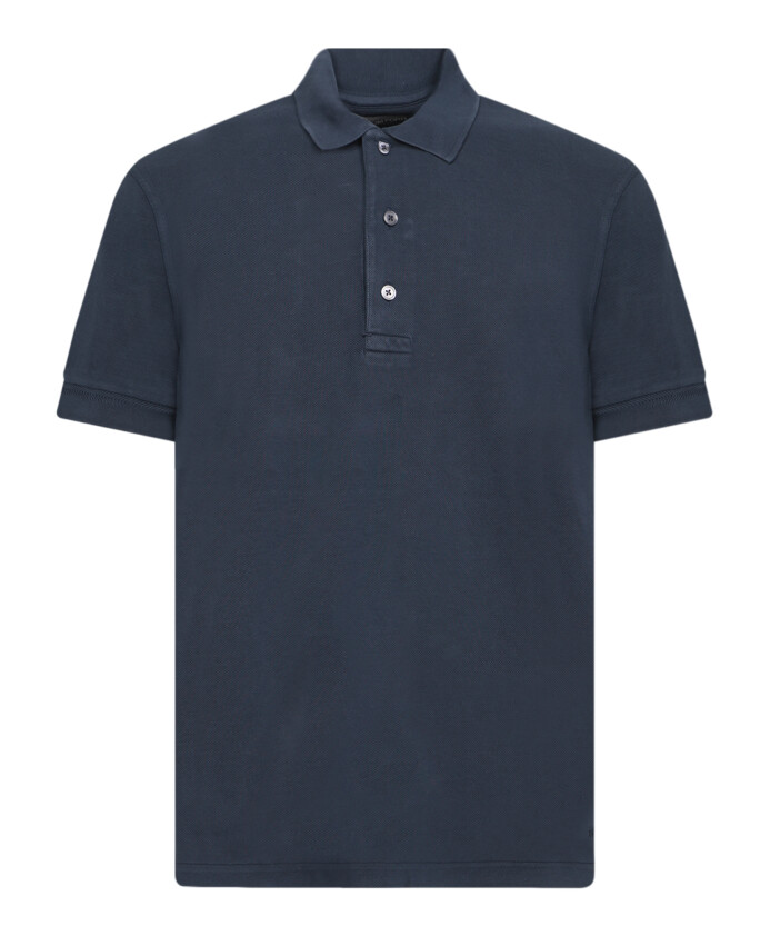 polo-bleu-design-classique