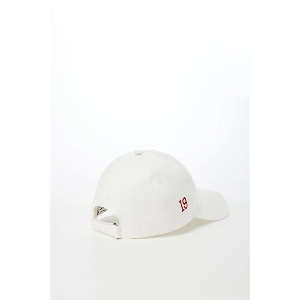 Iceberg Witte Katoenen Regular Fit Pet White Heren