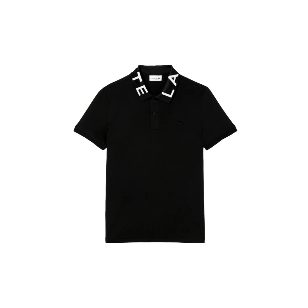 Lacoste Uomo Nero Top, L, New,