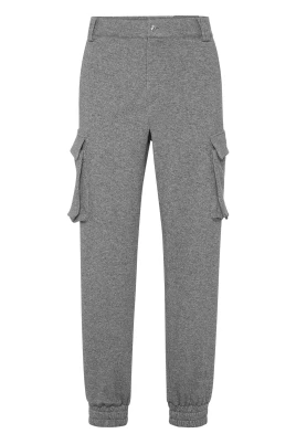 Cashmere Long Trousers Cargo Fit