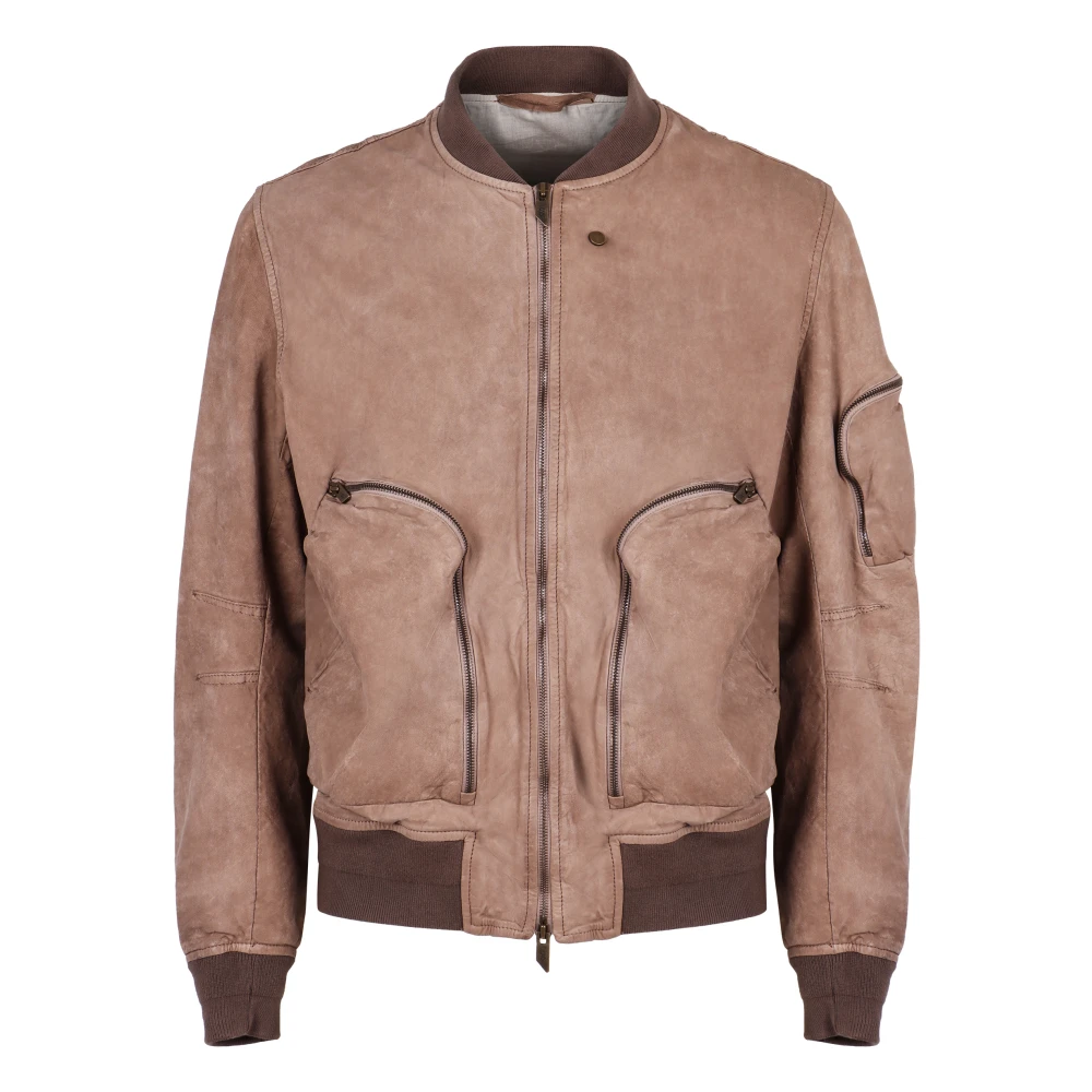 Salvatore Santoro Coats Brown Heren