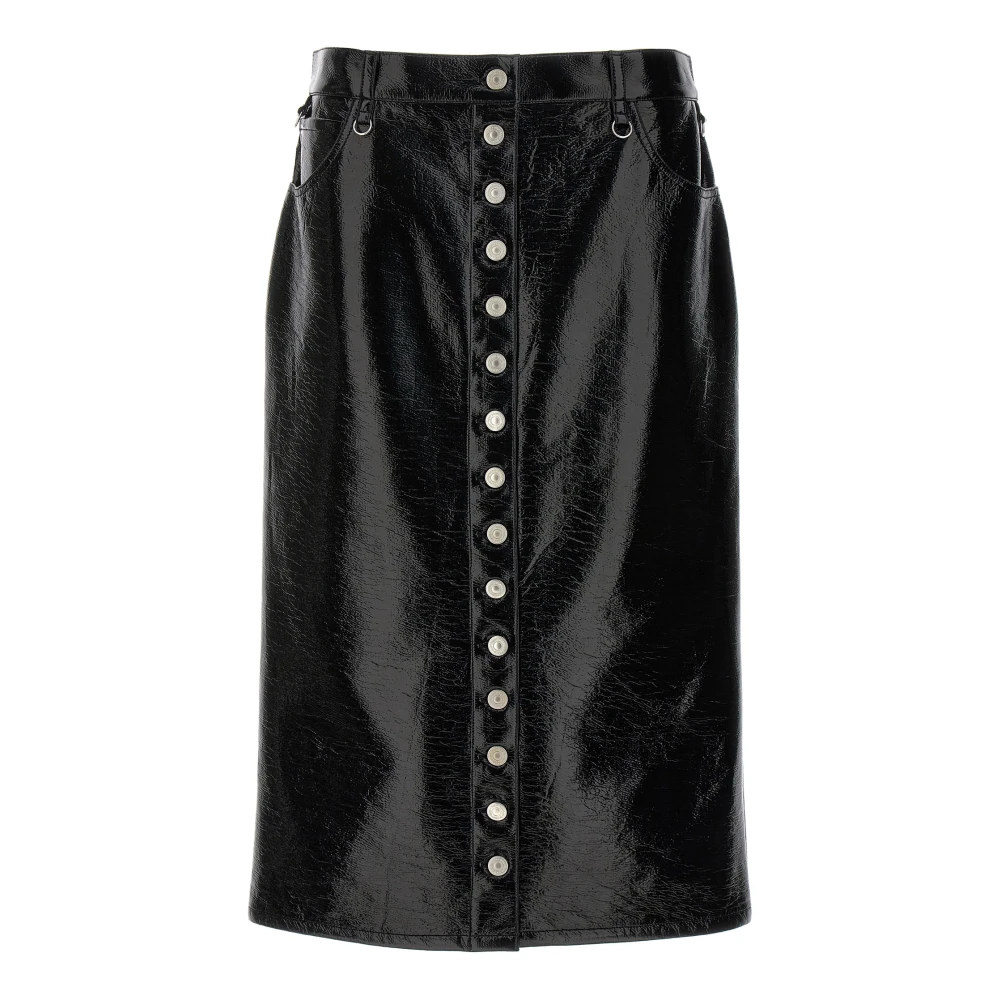 Courrèges Women's Black Multiflex Skirt