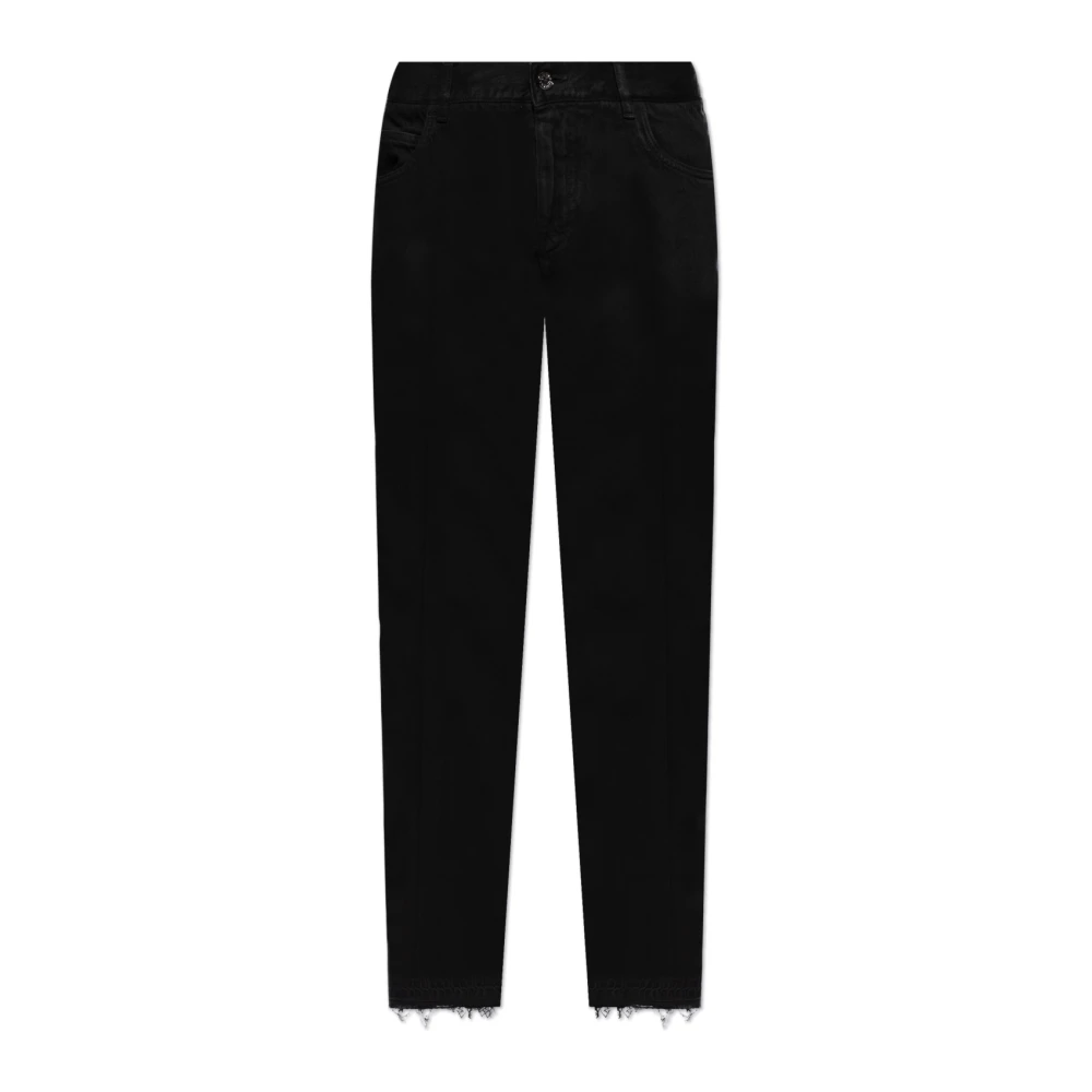 Dolce & Gabbana Jeans met logo Black Heren