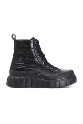 women-casual-black-synthetic-boot