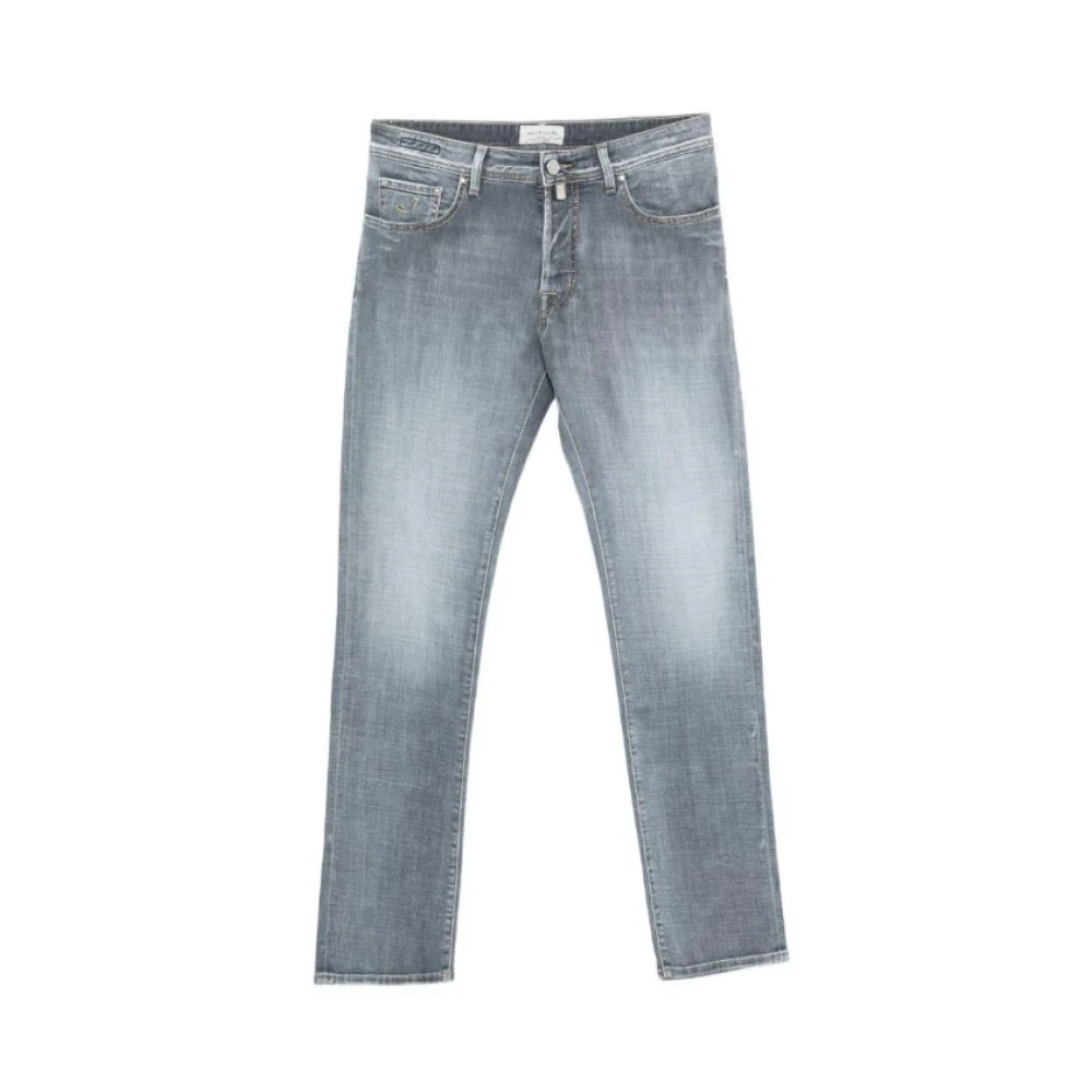 Jacob Cohën Men's Gray Slim Fit Jeans, W36, Pant 5 Pkt Slim Fit Bard
