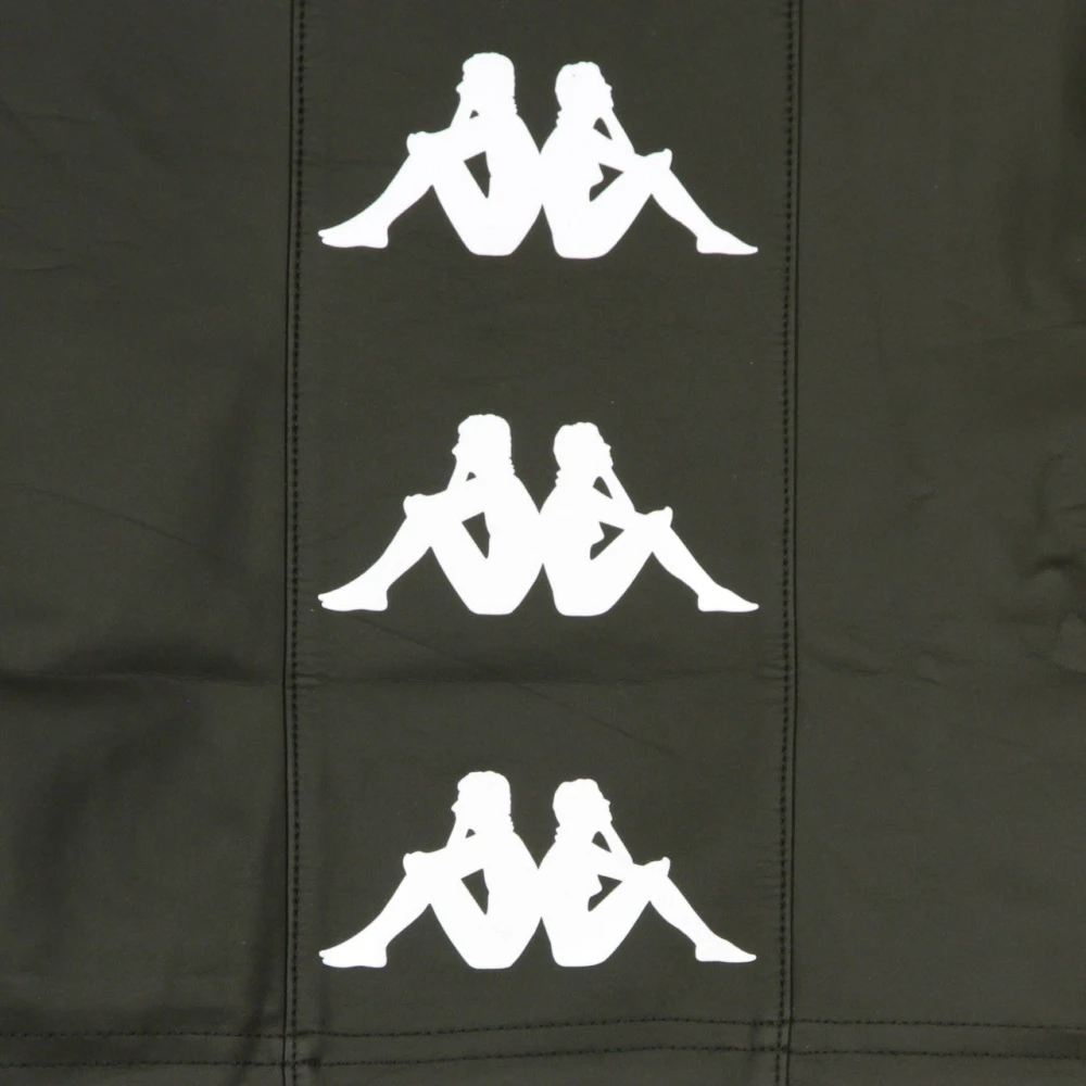 Kappa Zwart Wit Dames Korte T-Shirt Black Dames