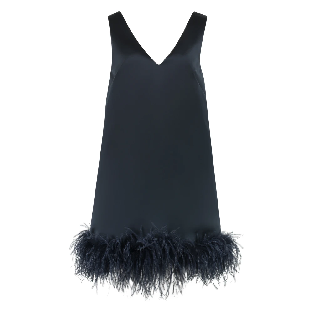 P.a.r.o.s.h. Verenjurk met zijzakken Black Dames