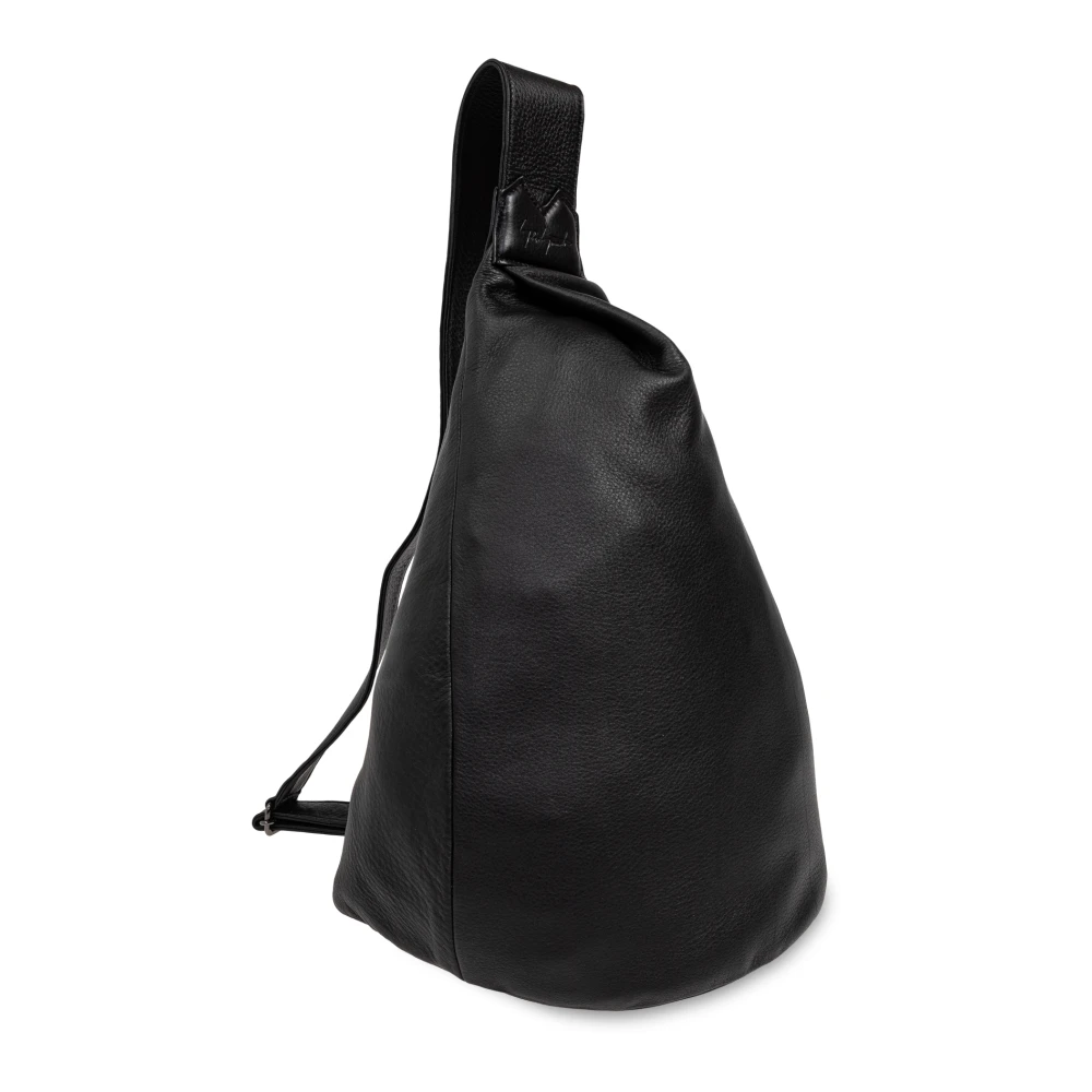 Yohji Yamamoto Een schoudertas Black Unisex