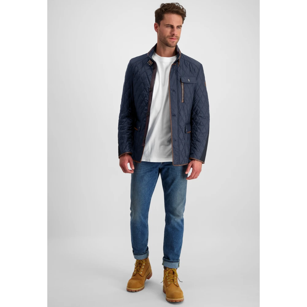 Milestone Stijlvolle Blouson Jas Blue Heren