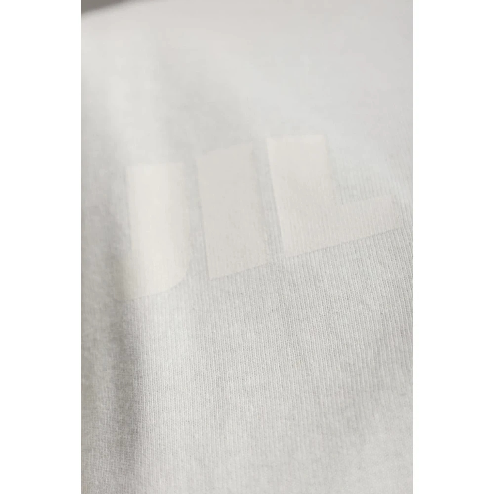 Jil Sander Porselein Logo T-shirt Beige Heren