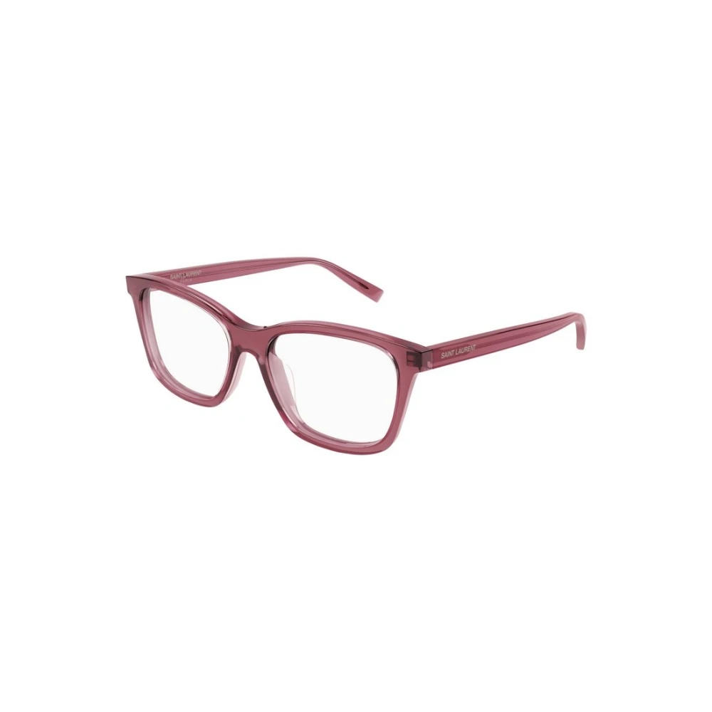 Saint Laurent Glasses Pink Unisex