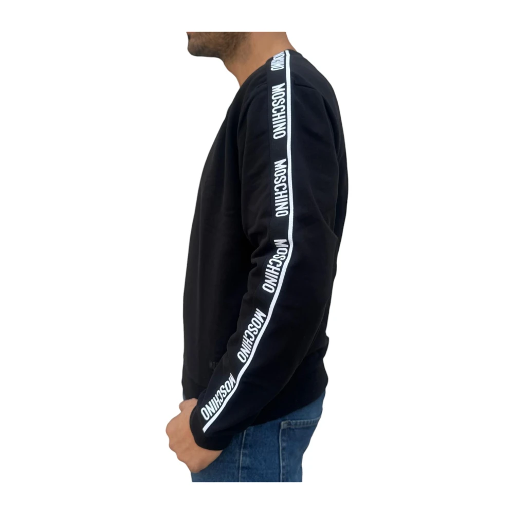 Moschino Stijlvolle Sweatshirt voor Mannen Black Heren