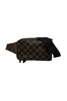 Pre-owned Damier Galle Axelremsväska