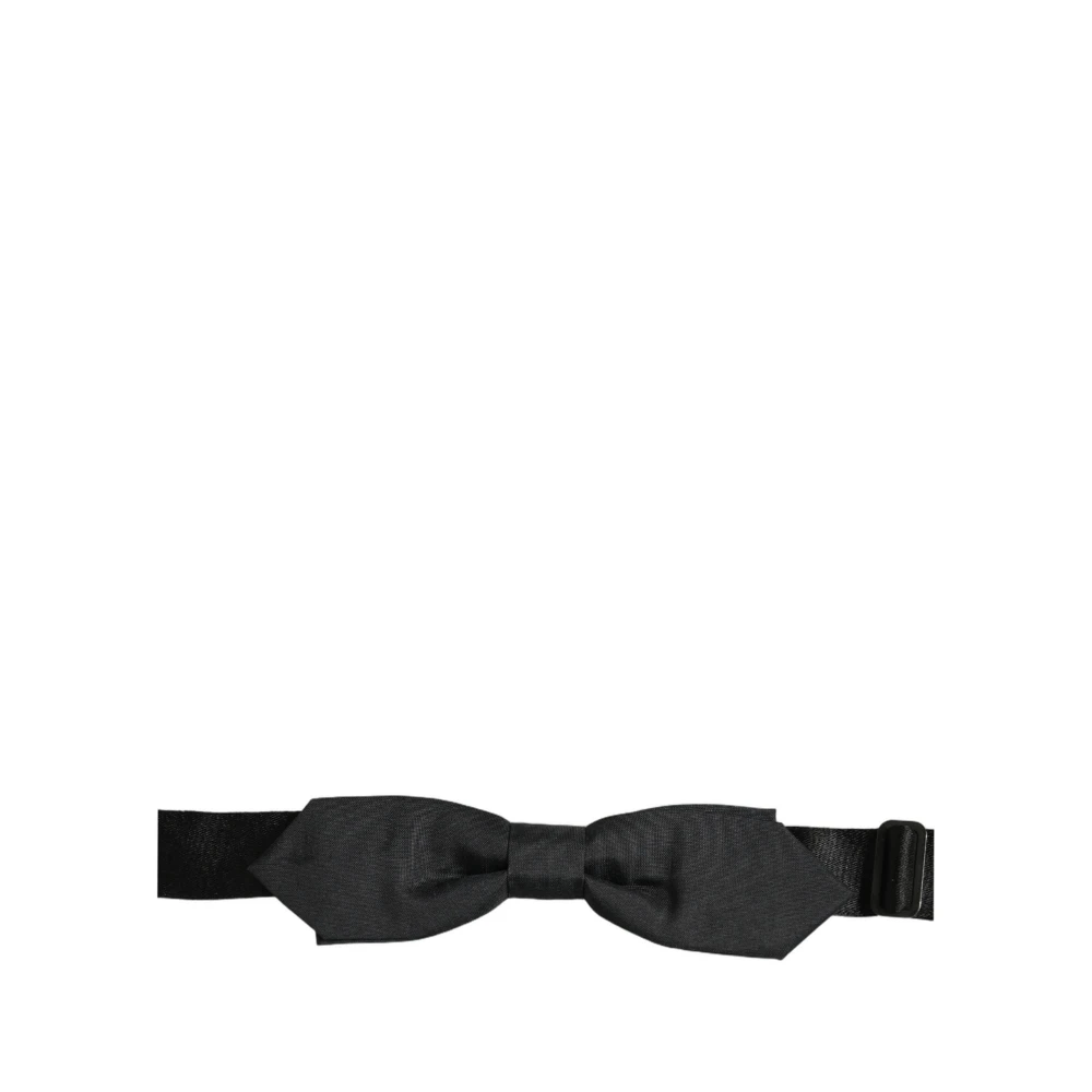 Dolce & Gabbana Pre-Tied Bow Tie - Male - Bow Ties - Black - One Size - Accessories