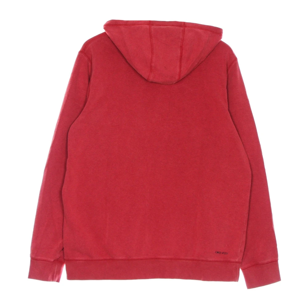 Jordan Lichtgewicht Hoodie Air Fleece Pullover Red Heren
