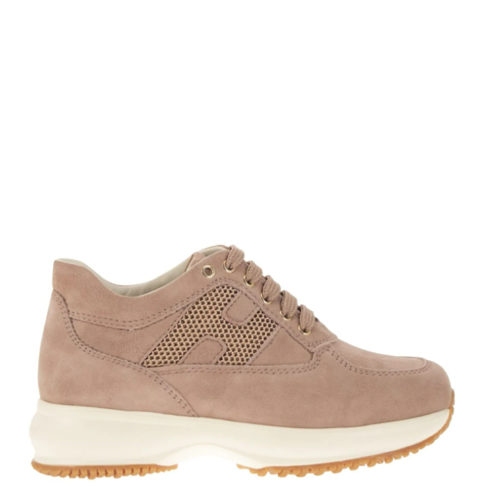 Hogan Men's Pink Interactive Sneakers