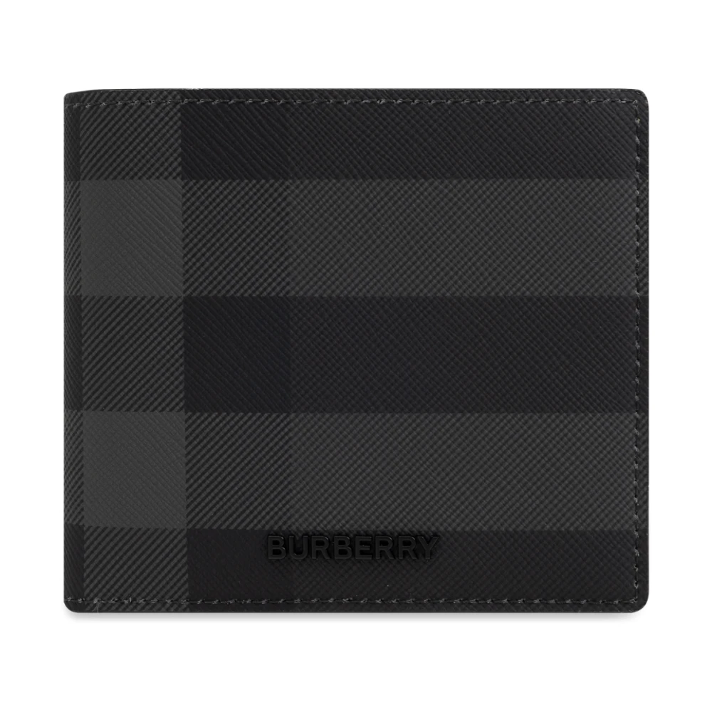 Burberry Men's Gray Wallets & Cardholders, One Size, Folding Wallet