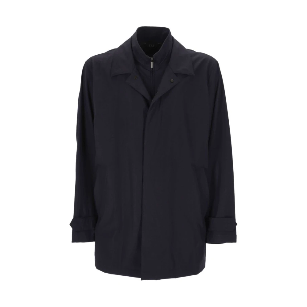 Fay Mannelijk Blauw Jassen Heren, 2XL, Morning Jacket