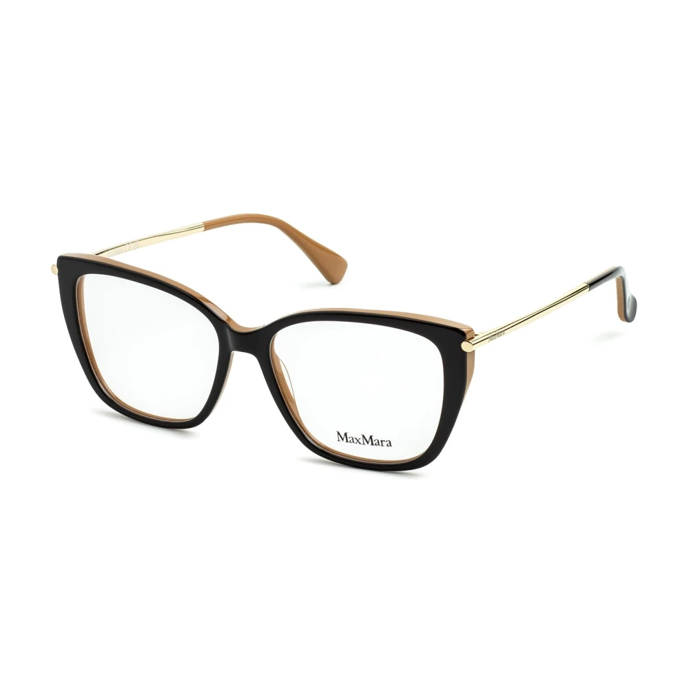 Max Mara Women's Brown Glasses, 53 Mm, Mm5007 050 Optical Frame
