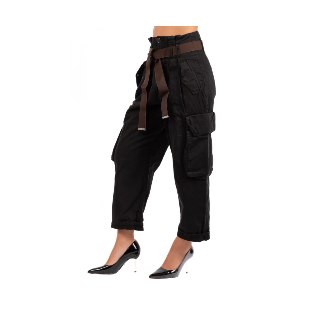 pinko Damesbroek in Trendy Stijl Black Dames