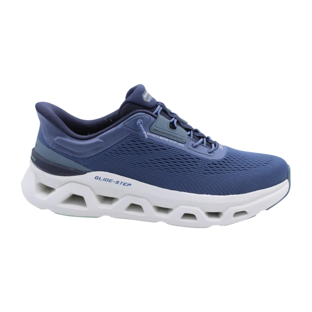 Skechers Blue Duel - Male - Running Shoes - 6 Uk - Sport